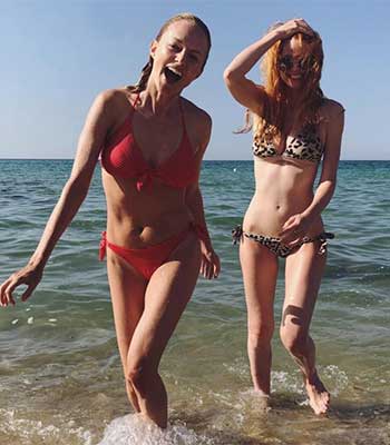Leaked heather graham busty bikini beach photos
